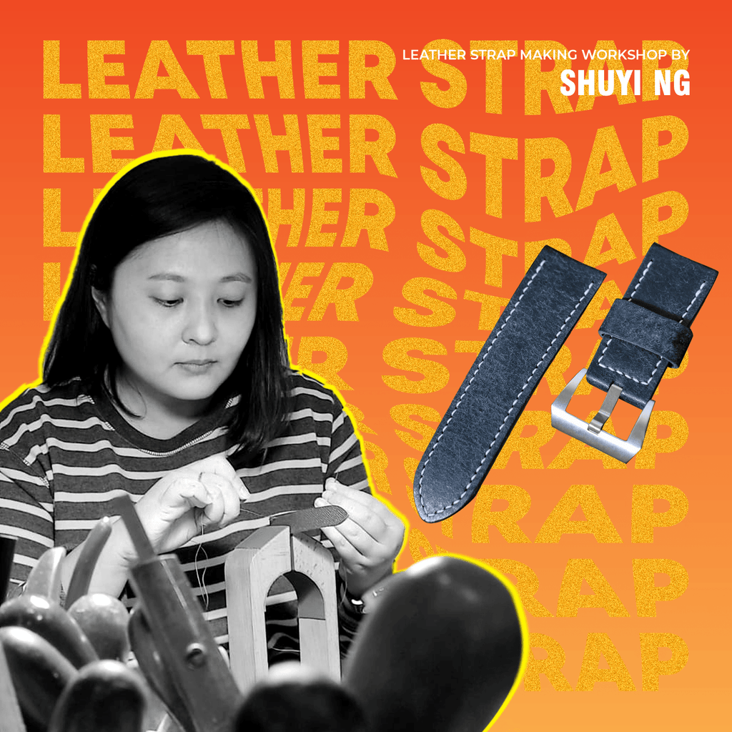 Leather Straps Workshop (by Shuyi Ng)